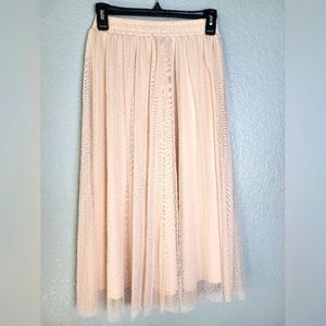 H&M Maxi Skirt, size XS, Pink color